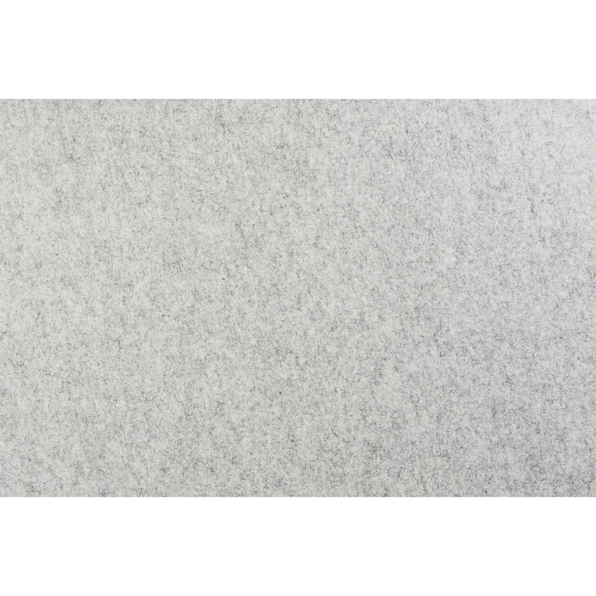 Acoustic ceiling panel, PET felt, HxW 600 x 1200 mm, rectangular shape, light grey.