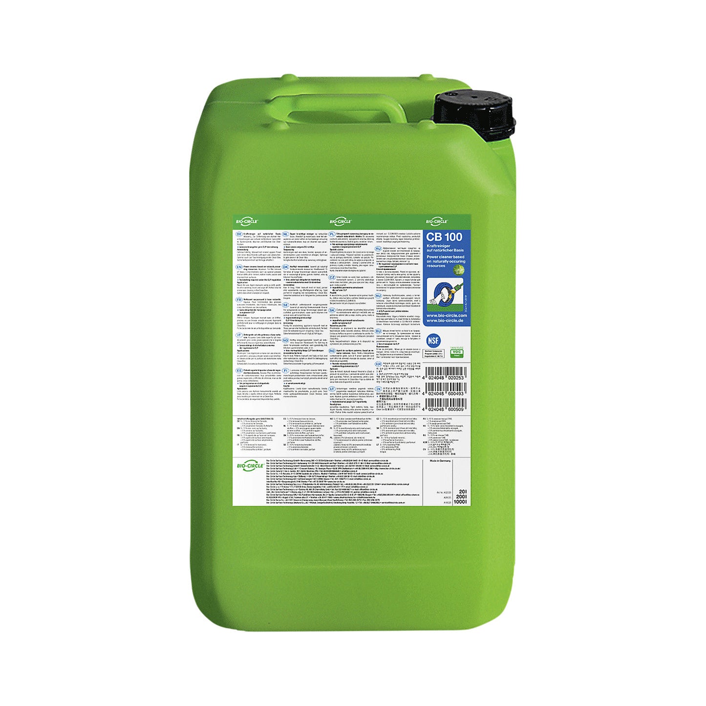 CB 100 industrial cleaner, capacity 20 l, degreasing.