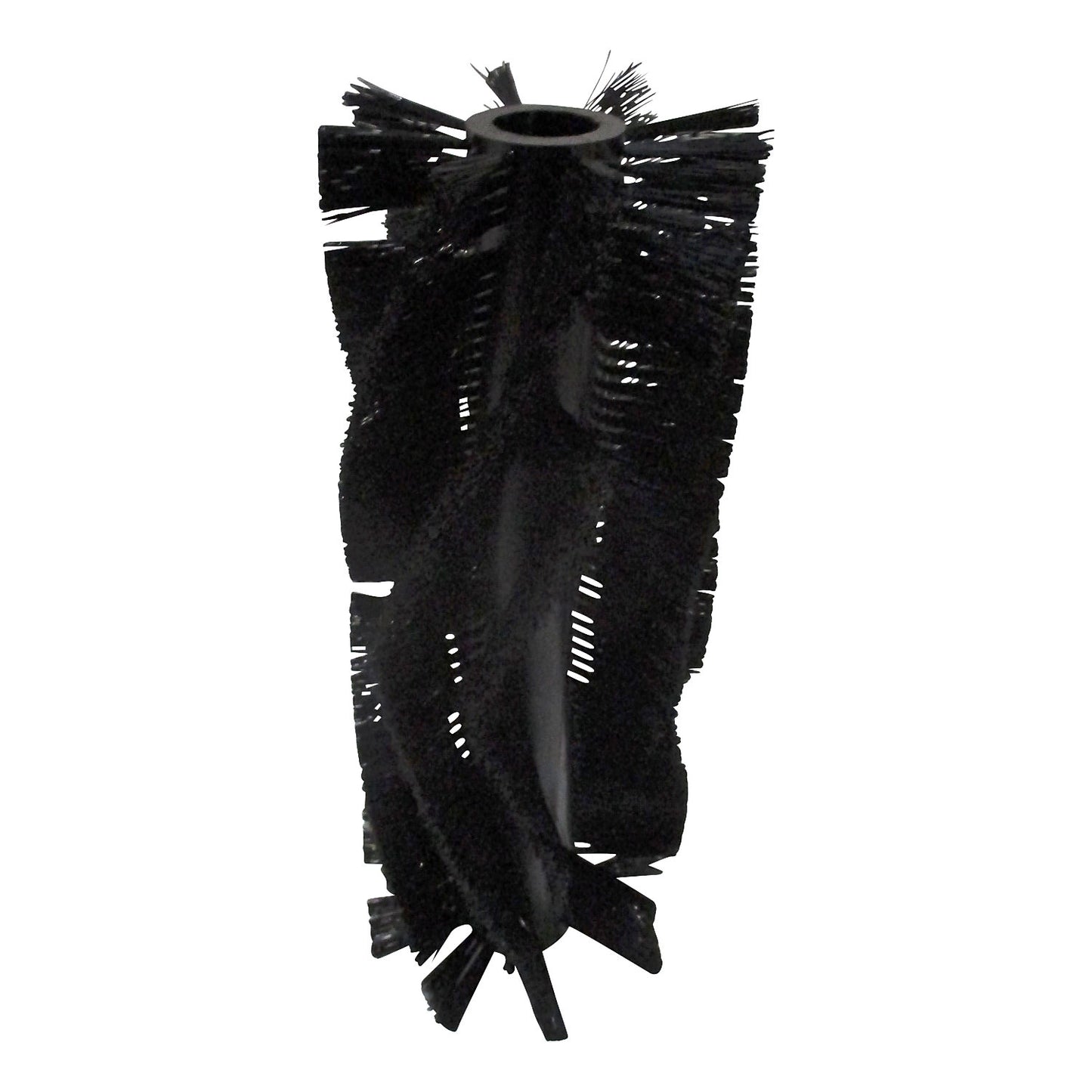 Replacement sweeping roller, for Twin Sweep sweeping machine, black.