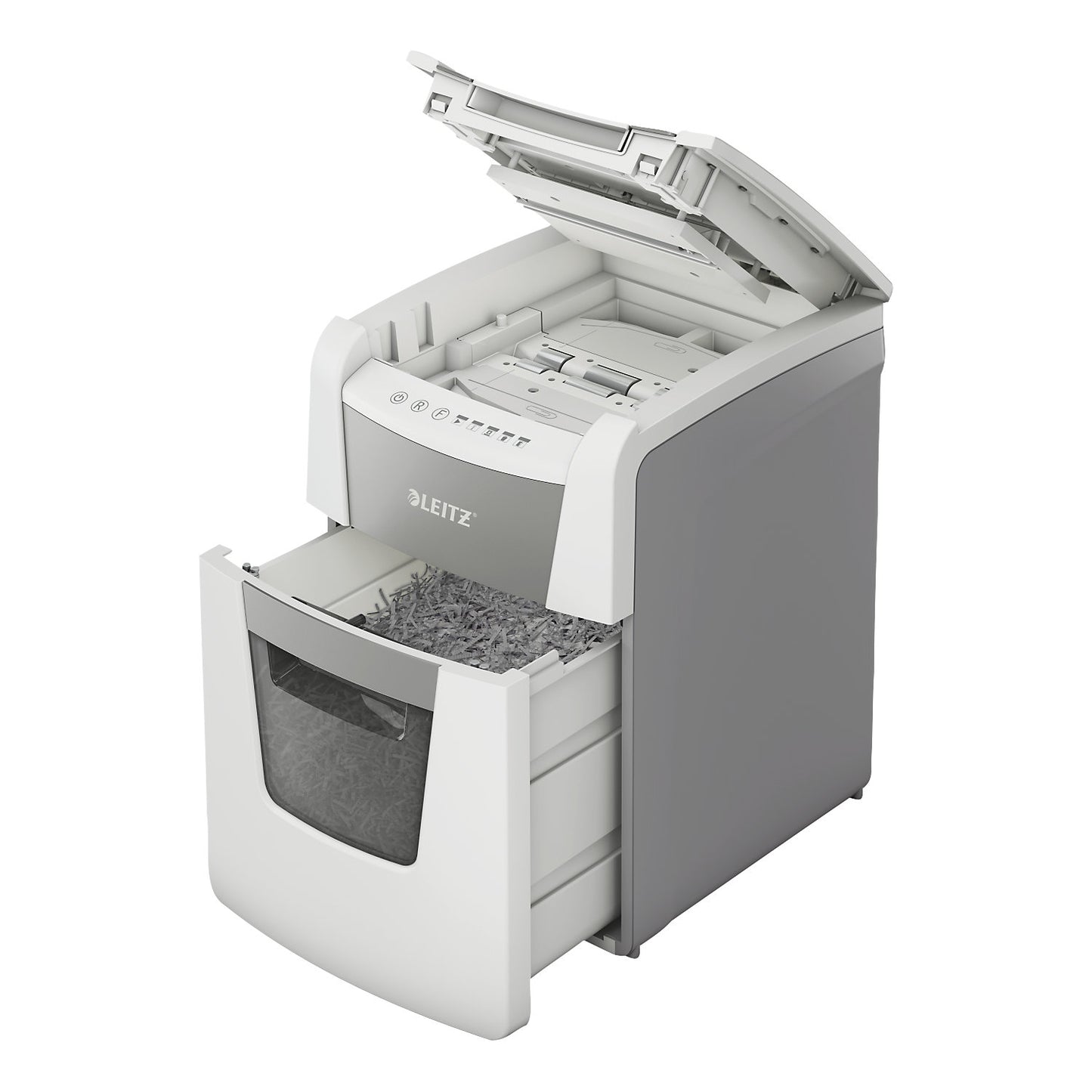 IQ Autofeed Small Office document shredder, collection capacity 34 l, micro cut, 6 sheets.