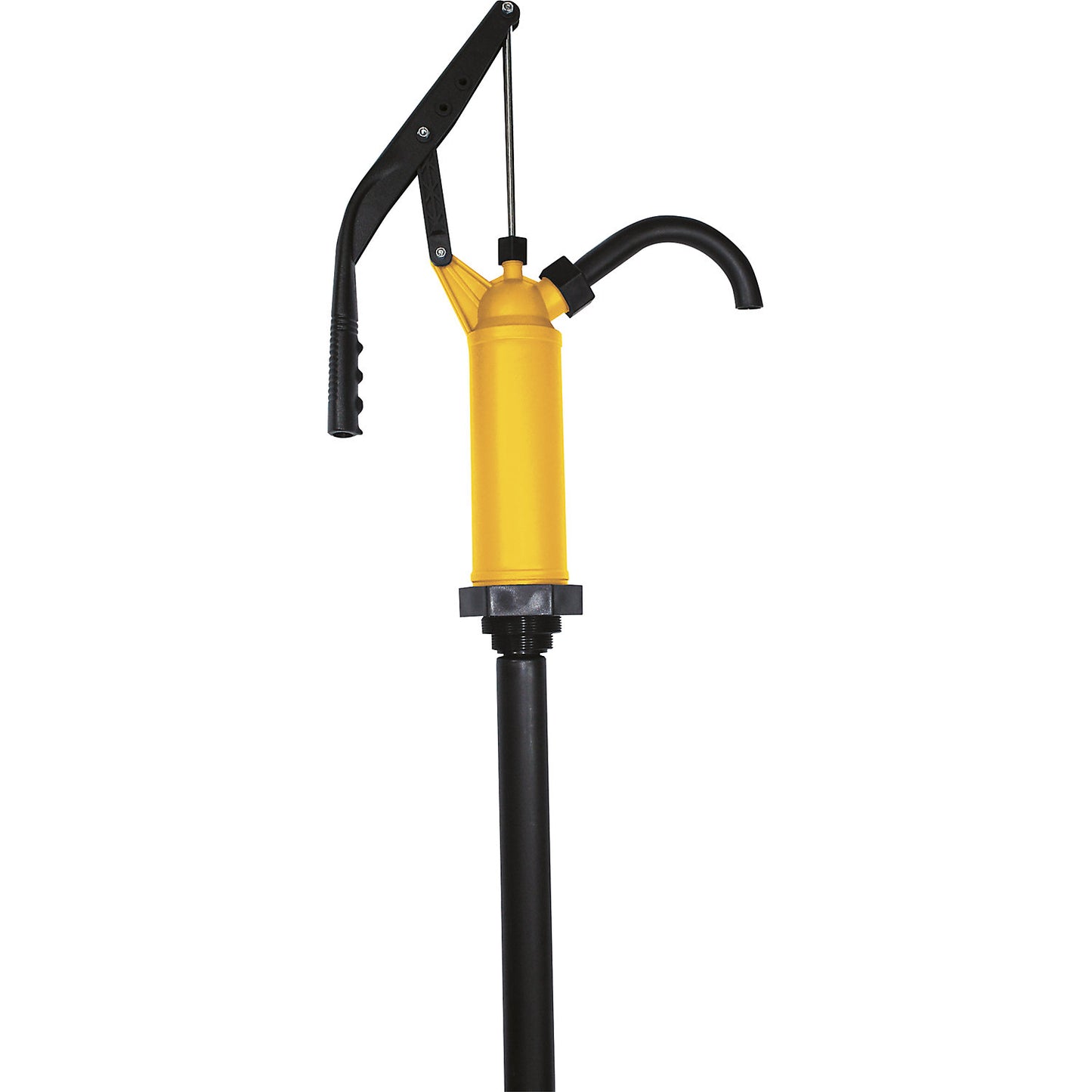 Drum hand pump, for light oils, diesel, weak acids/alkaline solutions, PP.