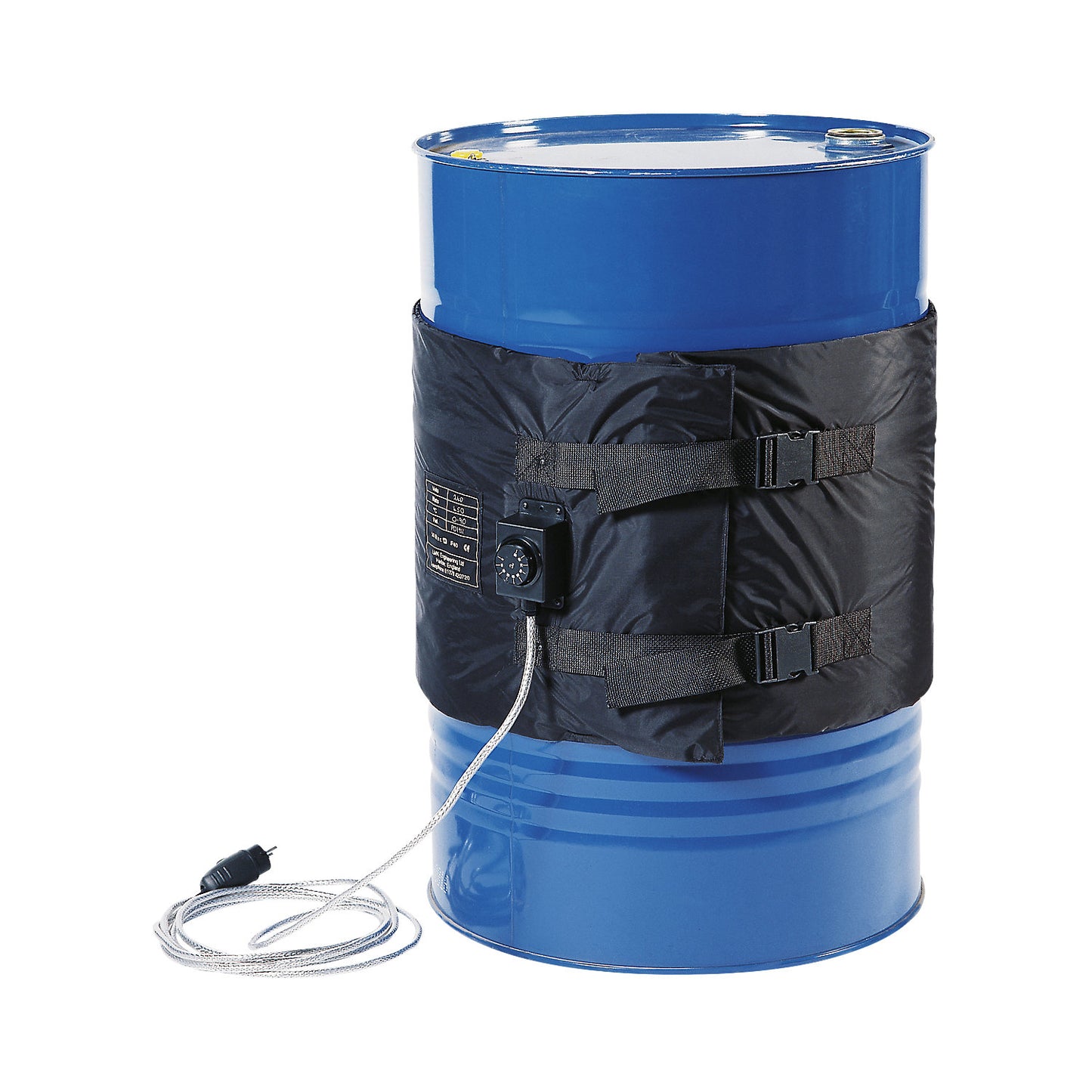 ECO drum heating jacket, 200 - 220 l drums, 200 W, nylon, max. 90 °C, IP44.