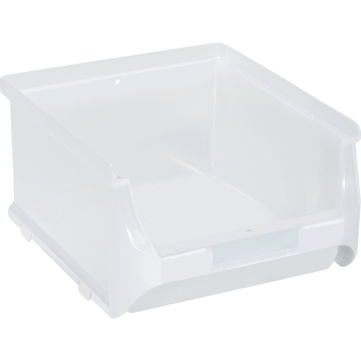 Open fronted storage bin, LxWxH 500 x 310 x 200 mm, pack of 6, transparent.