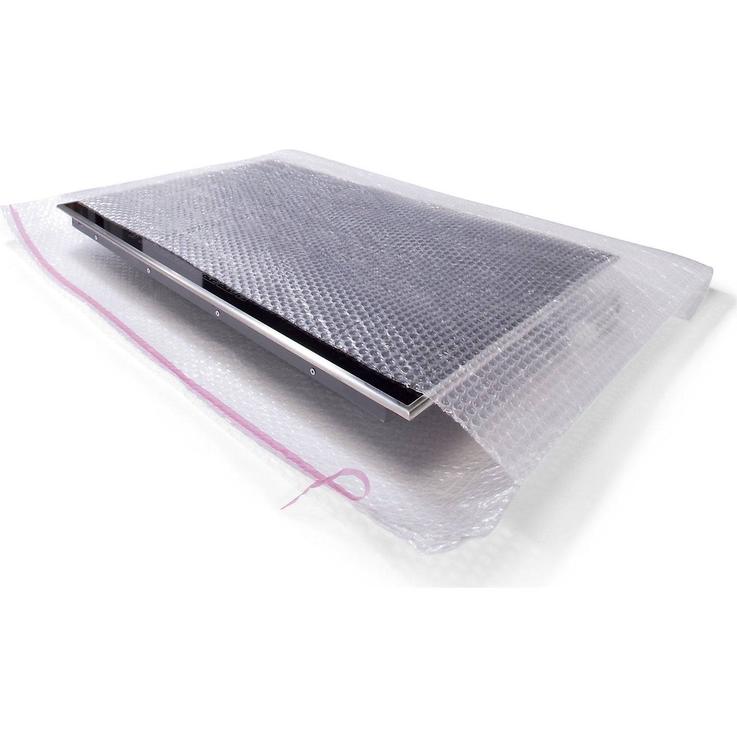 Bubble wrap bag, 3 layer, 80 µm, self-adhesive, LxW 120 x 100 mm, pack of 500.