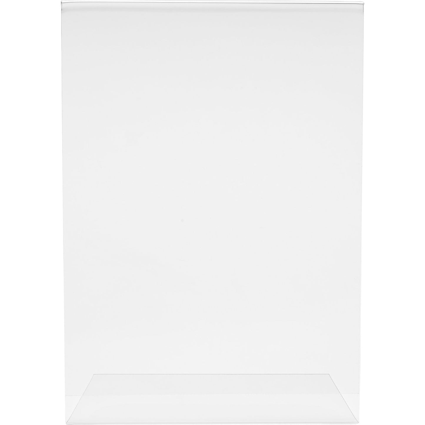 Tabletop display, inclined, polystyrene, format A6 portrait, pack of 6.