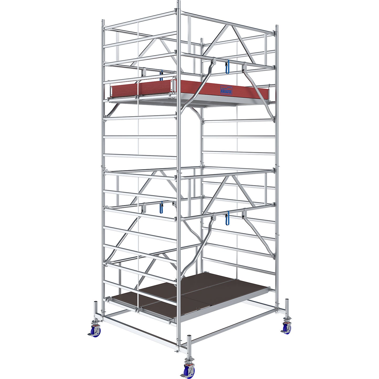 STABILO Series 50 mobile access tower, platform length 2.50 m, working height 5.40 m.