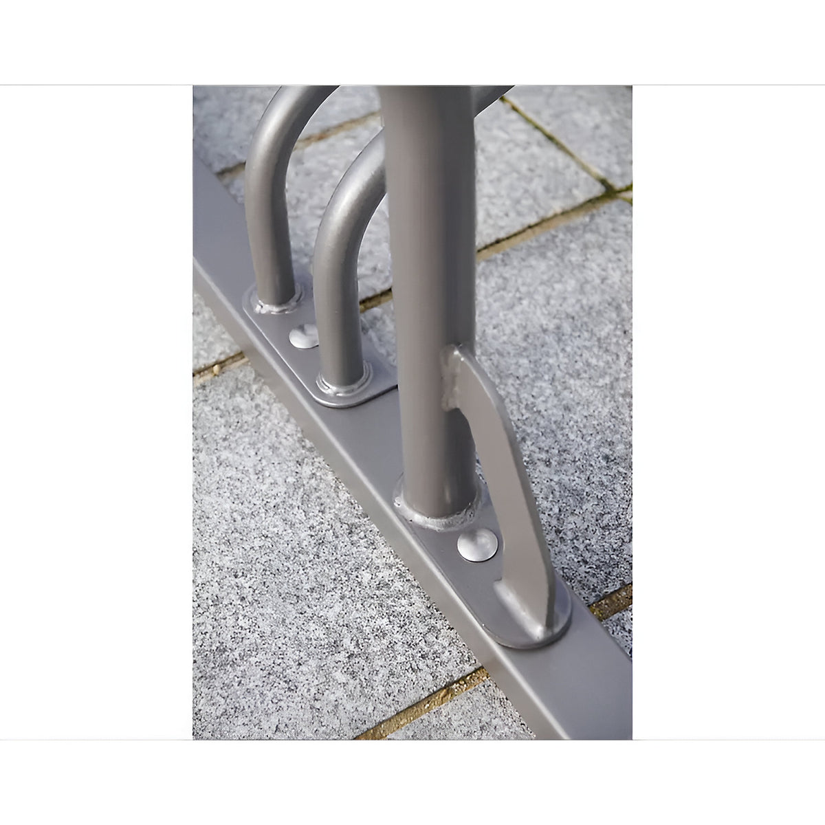 OPTIMUM theft protection, for bicycle racks, grey.