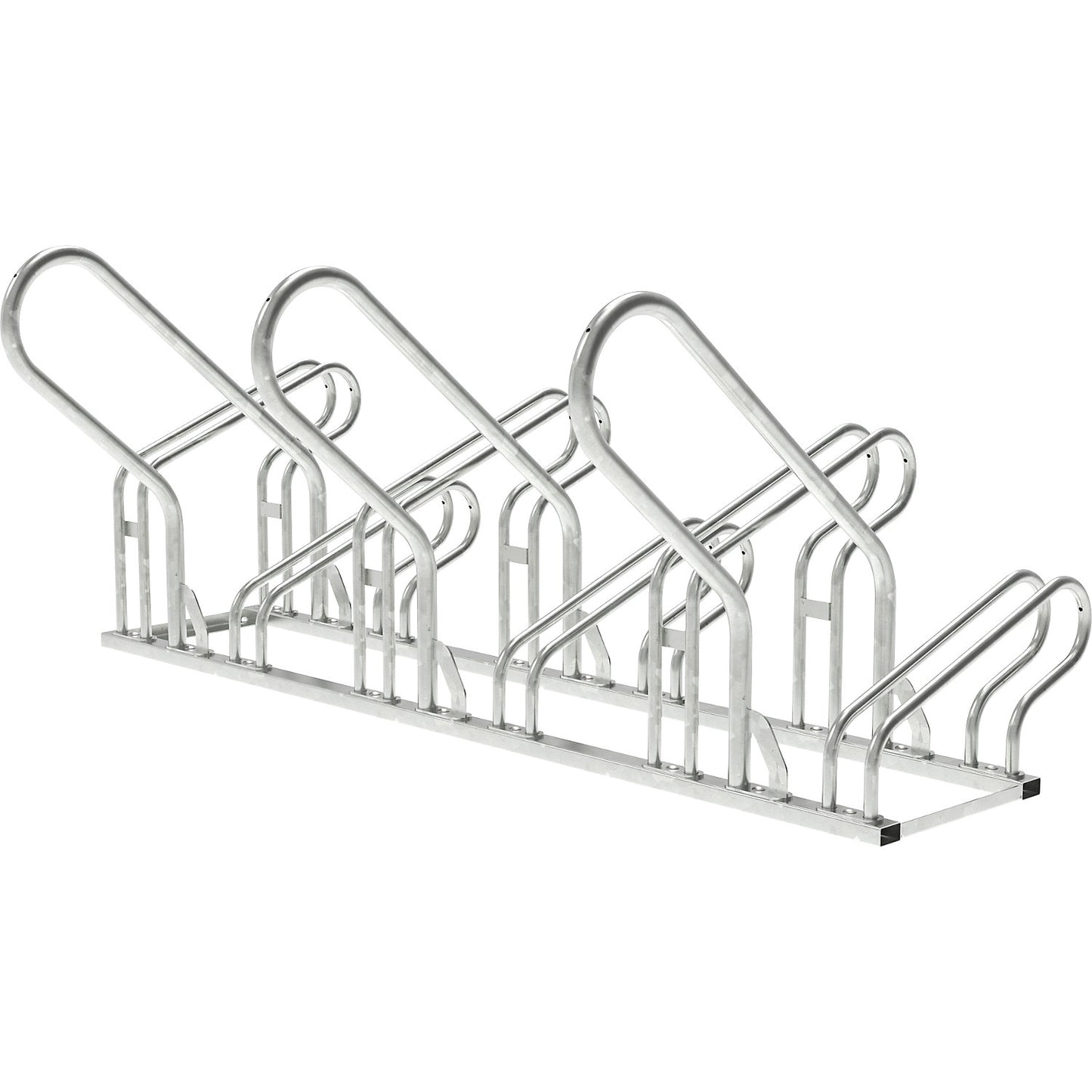 OPTIMUM theft protection, for bicycle racks, hot dip galvanised.