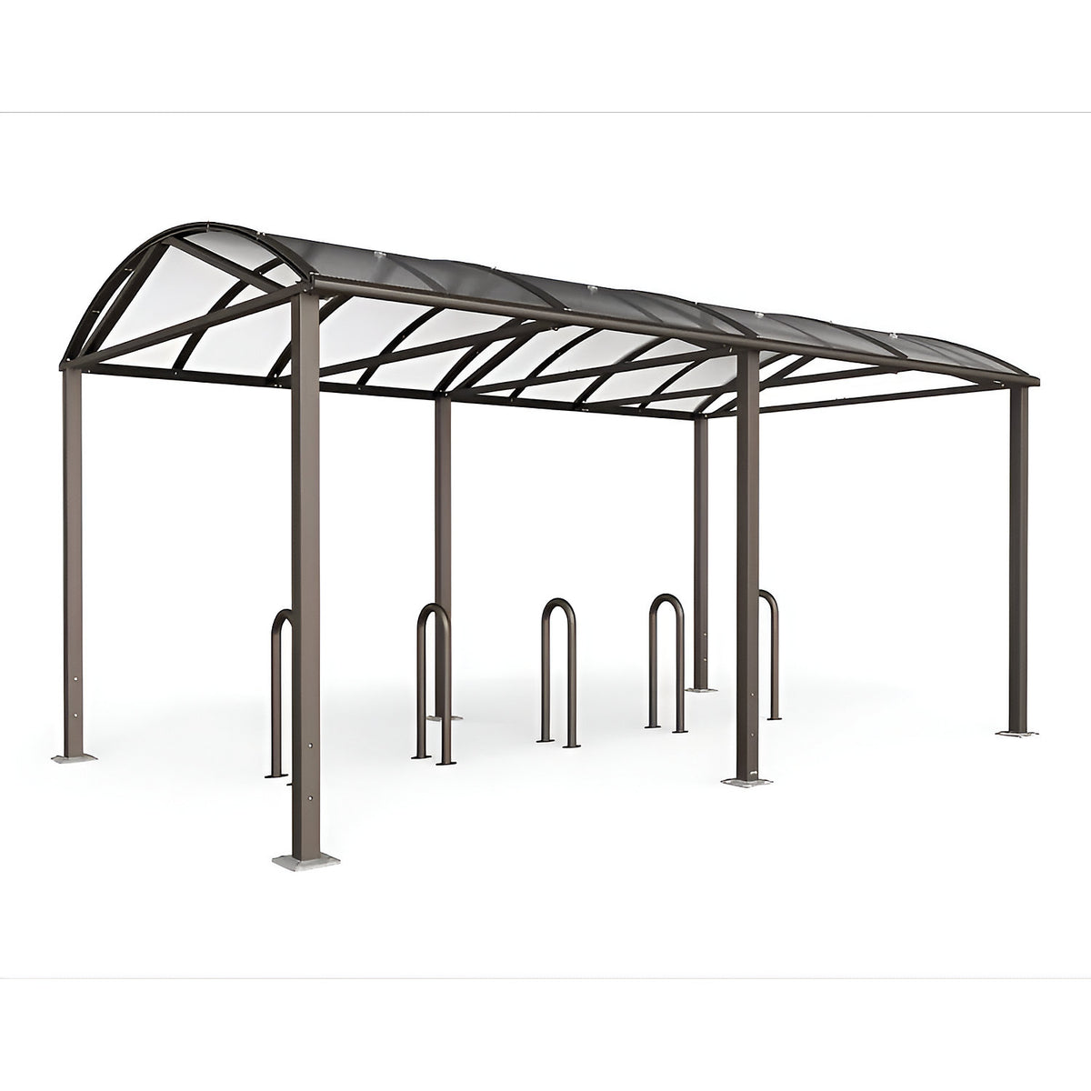 BÜROKLAMMER parking rail, Ø 50 mm, hot dip galvanised.