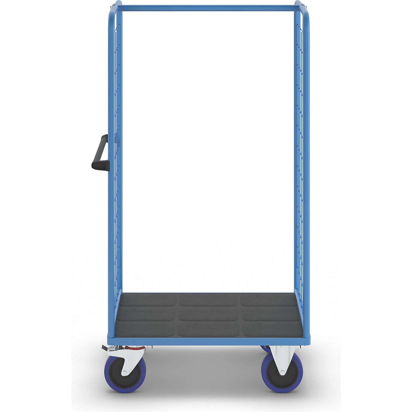 Shelf truck, with mesh panels on two sides, platform LxW 975 x 700 mm.