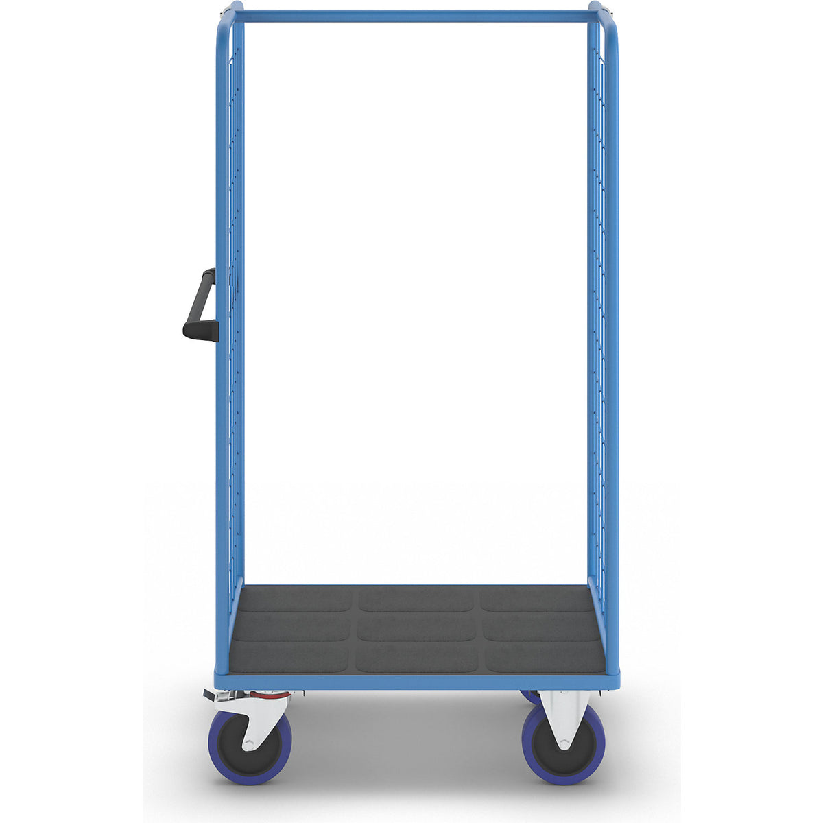 Shelf truck, with mesh panels on two sides, platform LxW 975 x 700 mm.