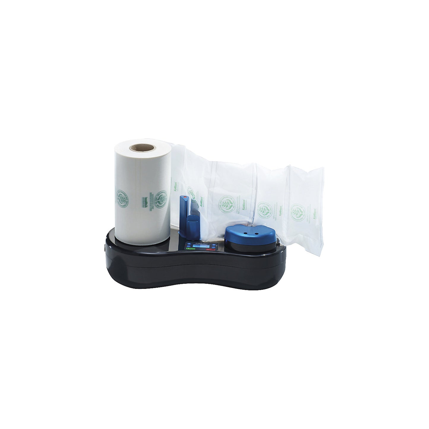 AirBoy® Nano3 and Nano4 air cushion film, made of vegetable raw materials, LxW 250 m x 210 mm.