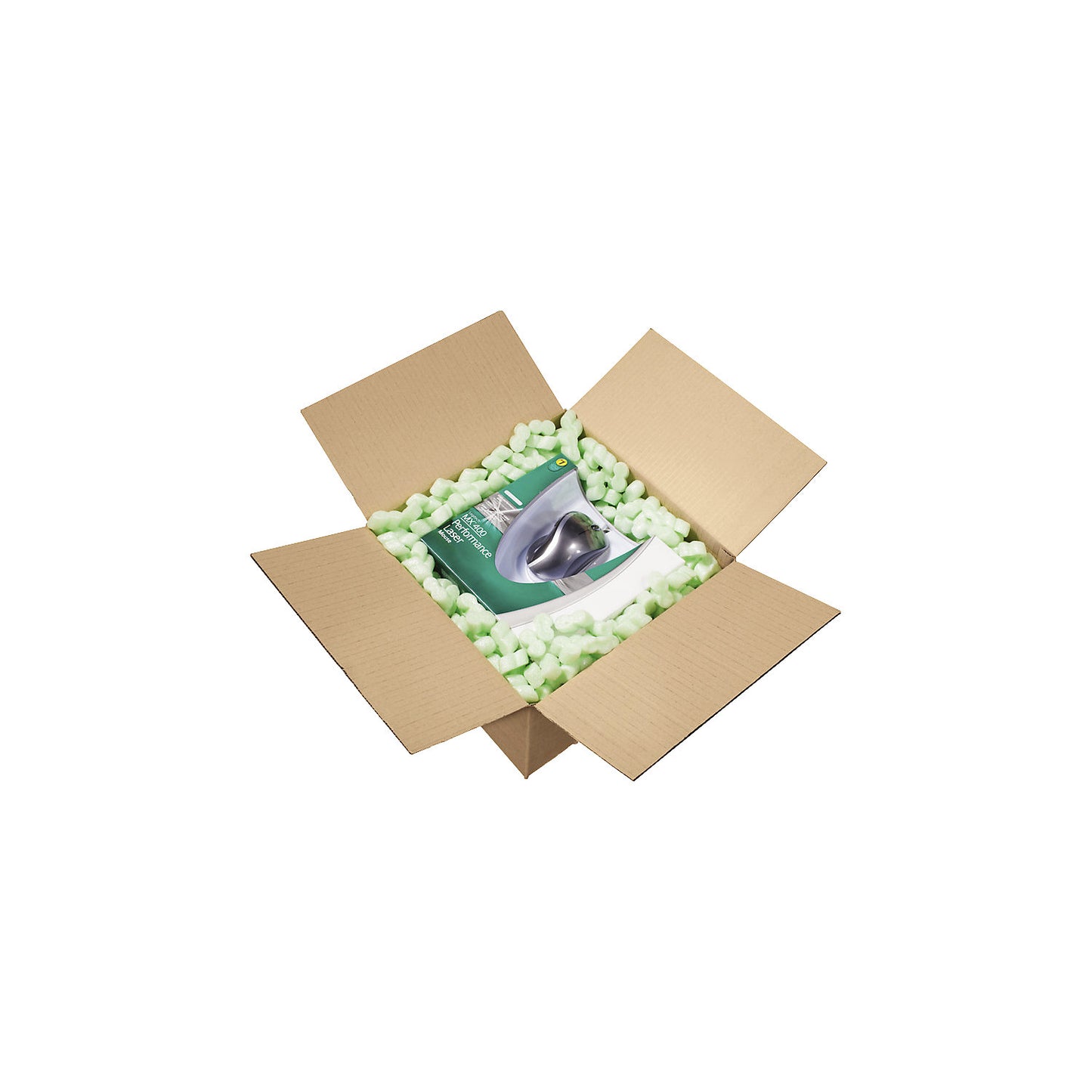 flo-pak® packaging chips, capacity 500 l, green.