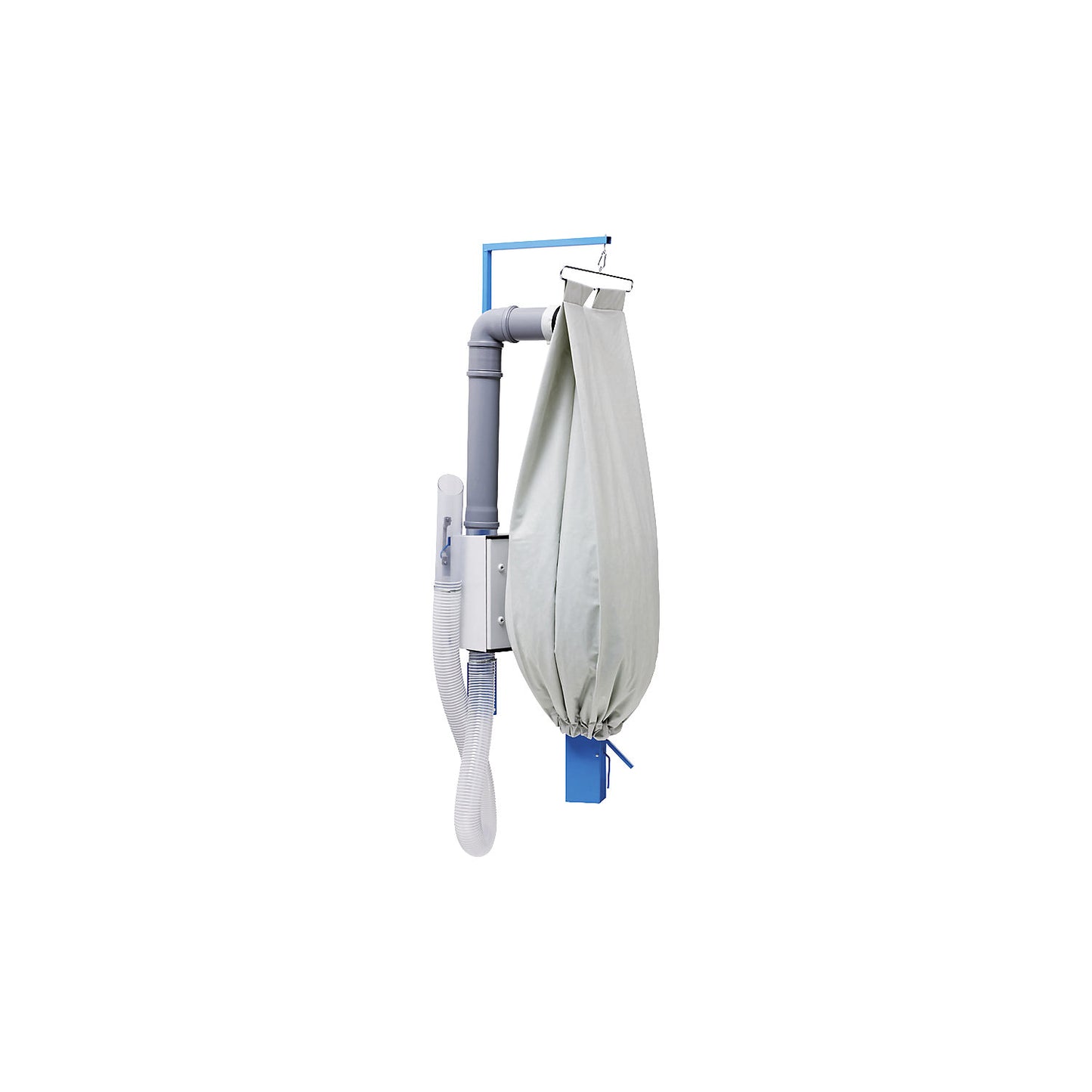 Cotton bag, LxWxH 2000 x 600 x 360 mm, material thickness 110 µm.