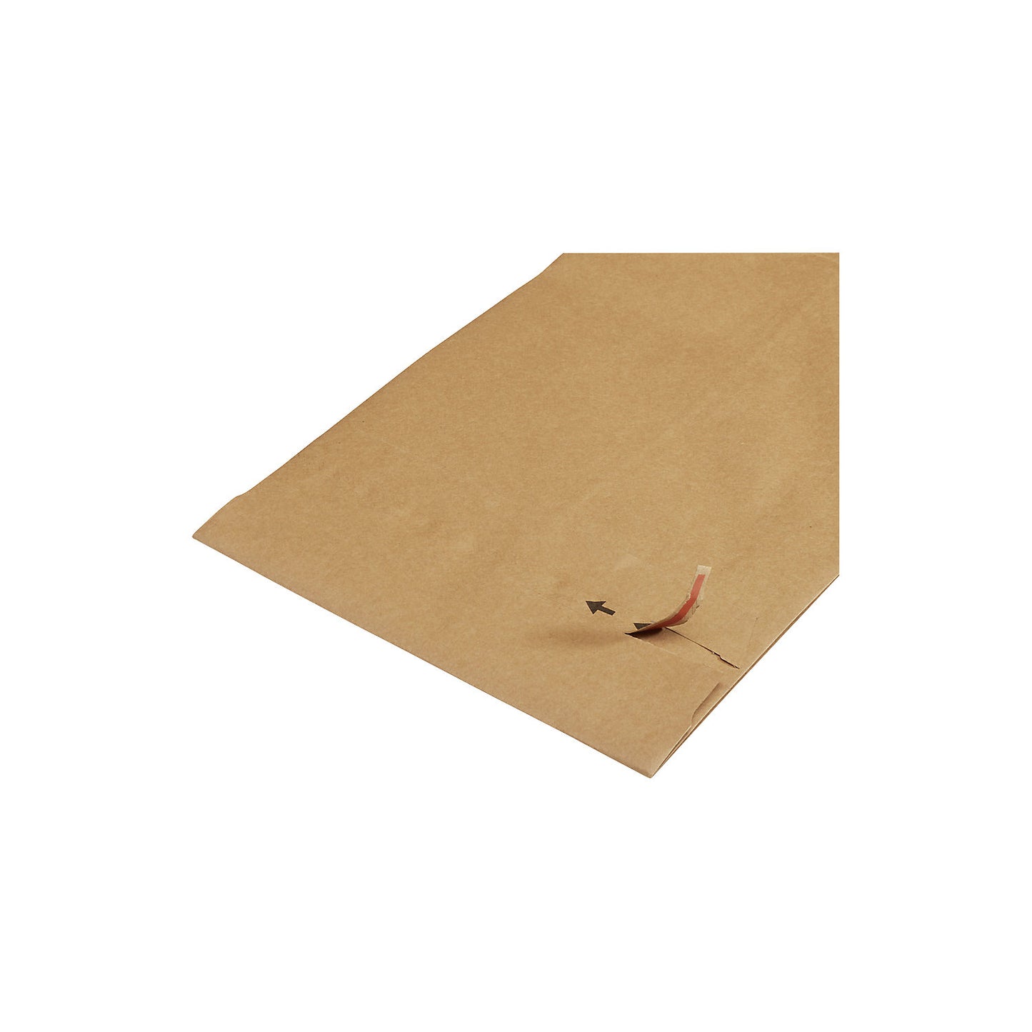 Folding bag, kraft paper, suitable for returns, LxW 430 x 320 mm, pack of 100.