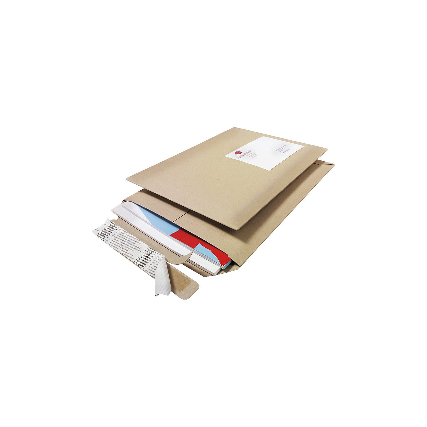 Printstar dispatch bags, brown, internal LxW 370 x 285 mm, pack of 100.