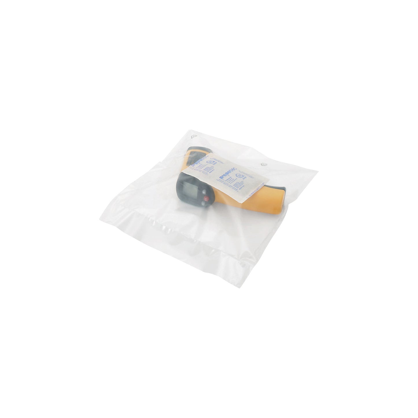 Desiccant bags, white, LxWxH 130 x 70 x 5 mm, pack of 350.