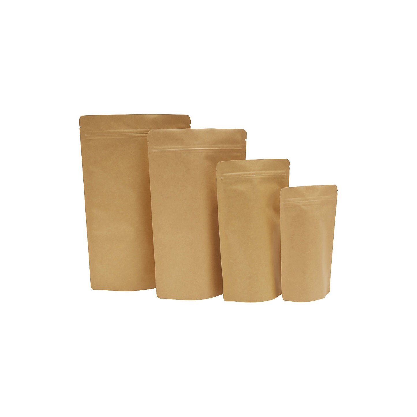 Stand-up pouches, with pressure seal, LxW 340 x 250 mm, pack of 100.