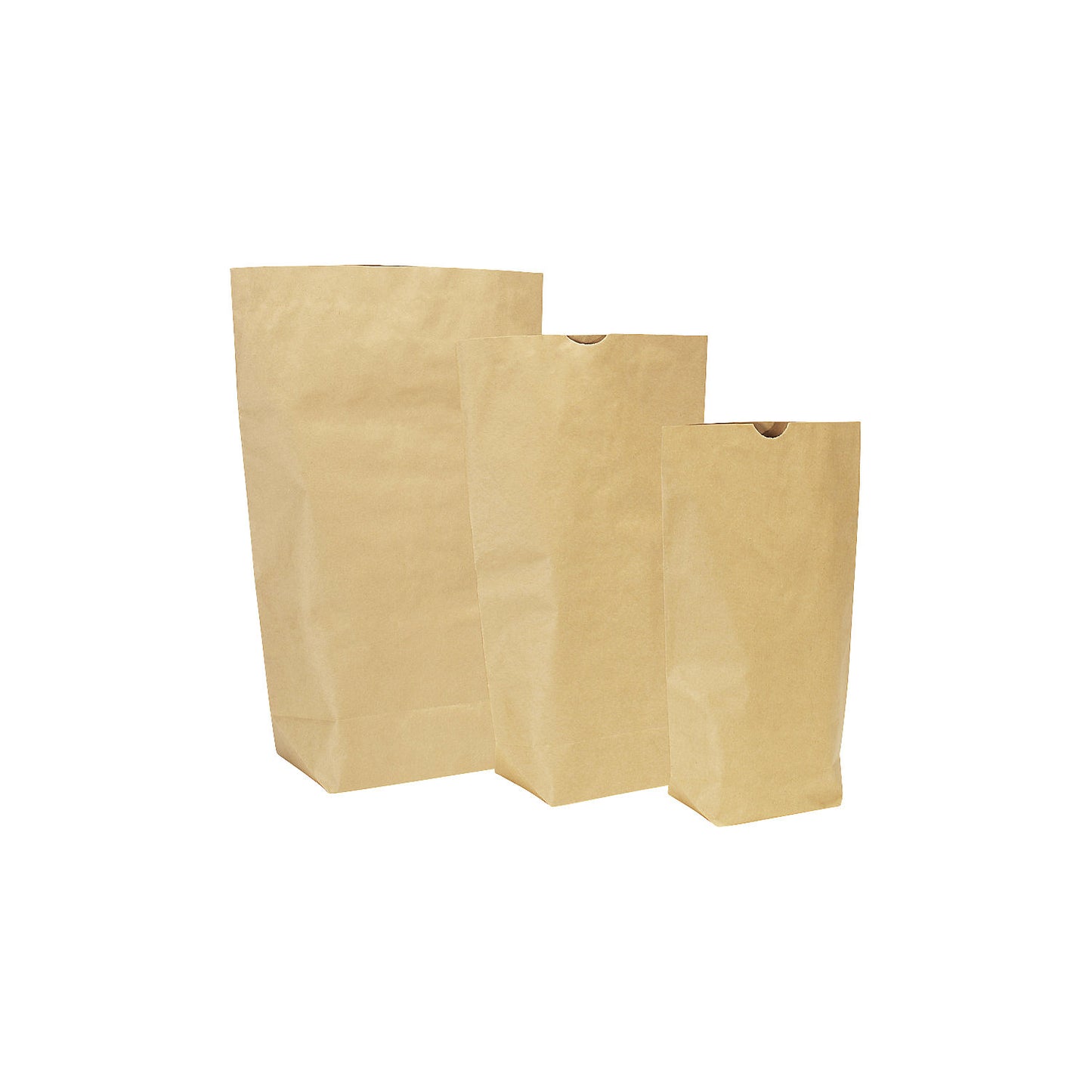 Cross bottom bags, made of kraft paper, 2-ply, LxW 470 x 320 mm, pack of 250.