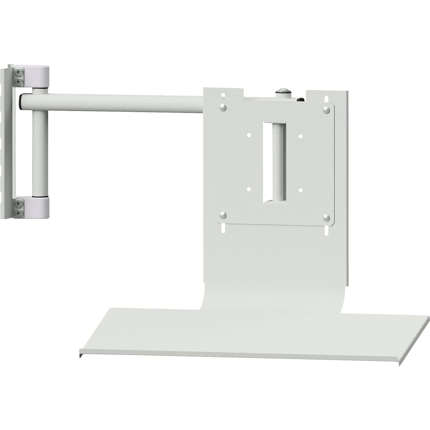 Monitor bracket, with VESA socket and swivel arm, 530 mm.
