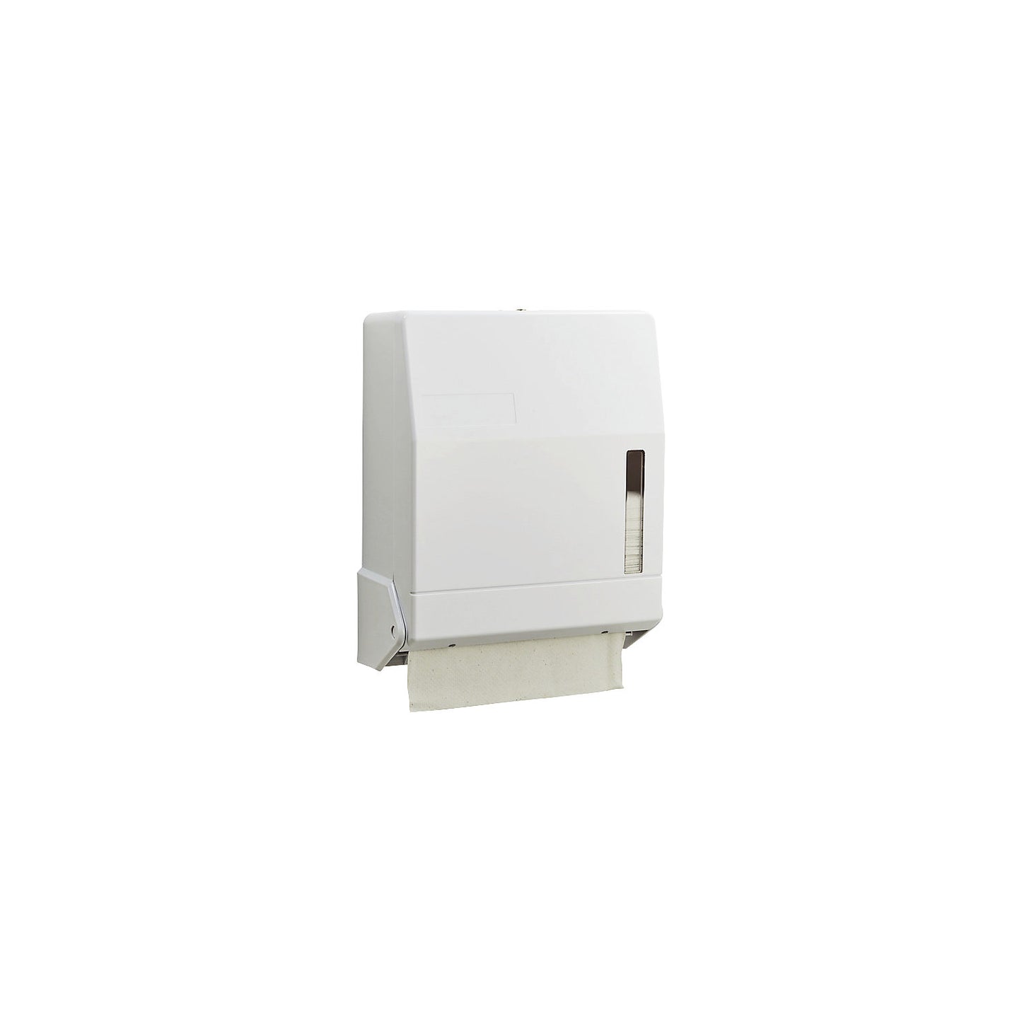 Folded paper dispenser, for 600 towels, lockable, HxWxD 320 x 285 x 130 mm.
