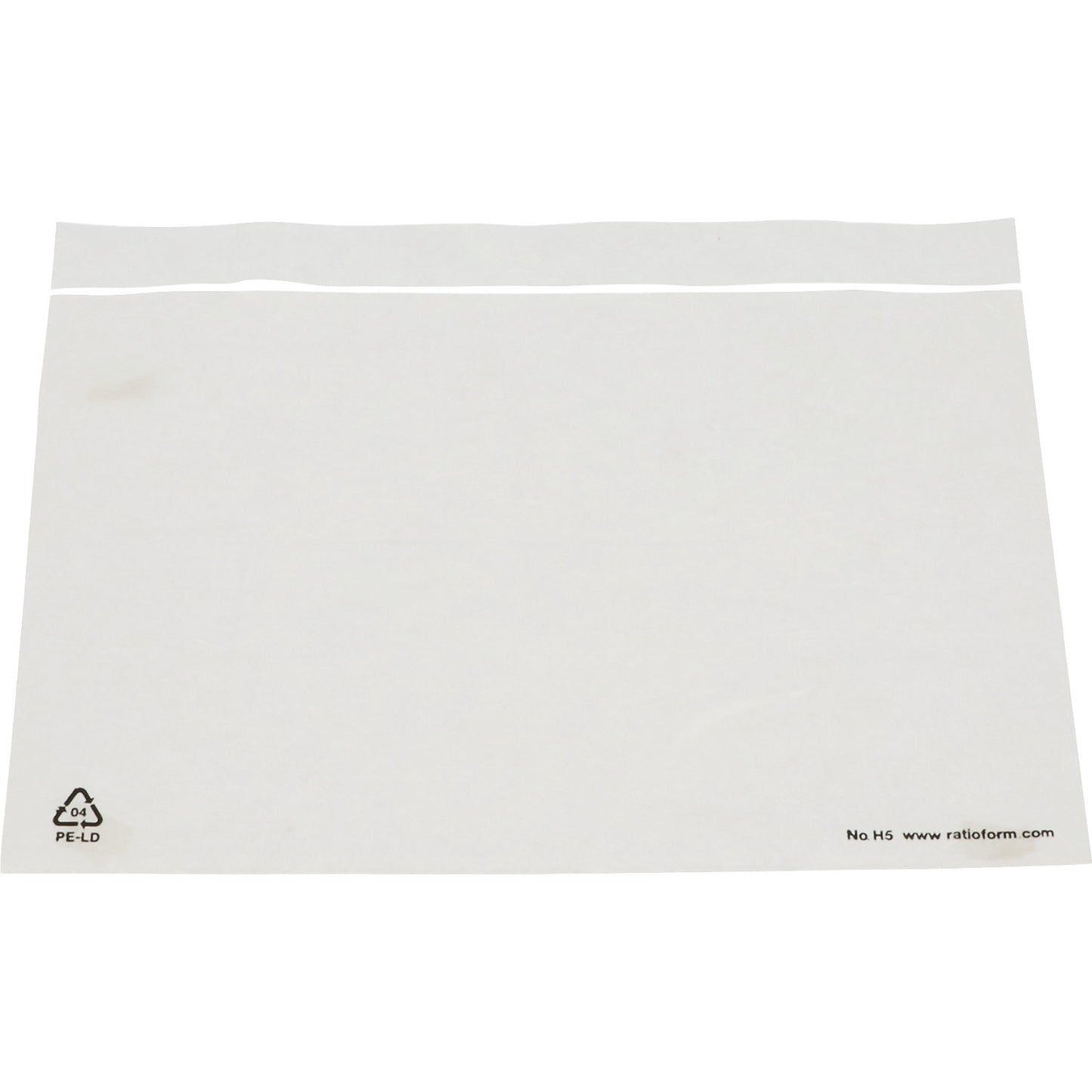 Document pouches, adhesive liner, pack of 250, LxW 240 x 185 mm.