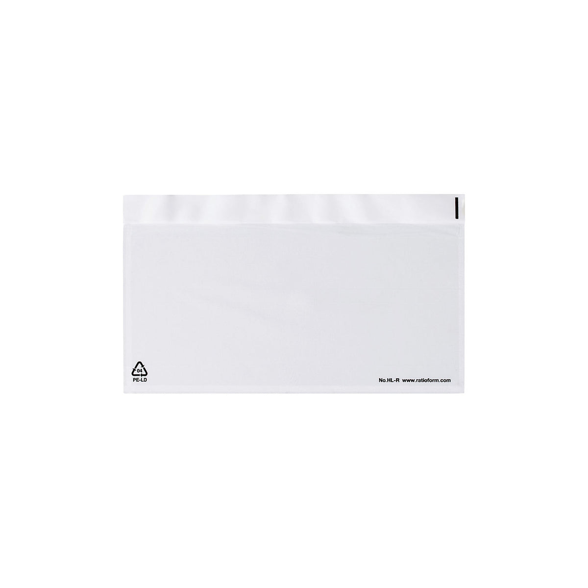 Document pouches, resealable liner, pack of 250, LxW 240 x 140 mm.