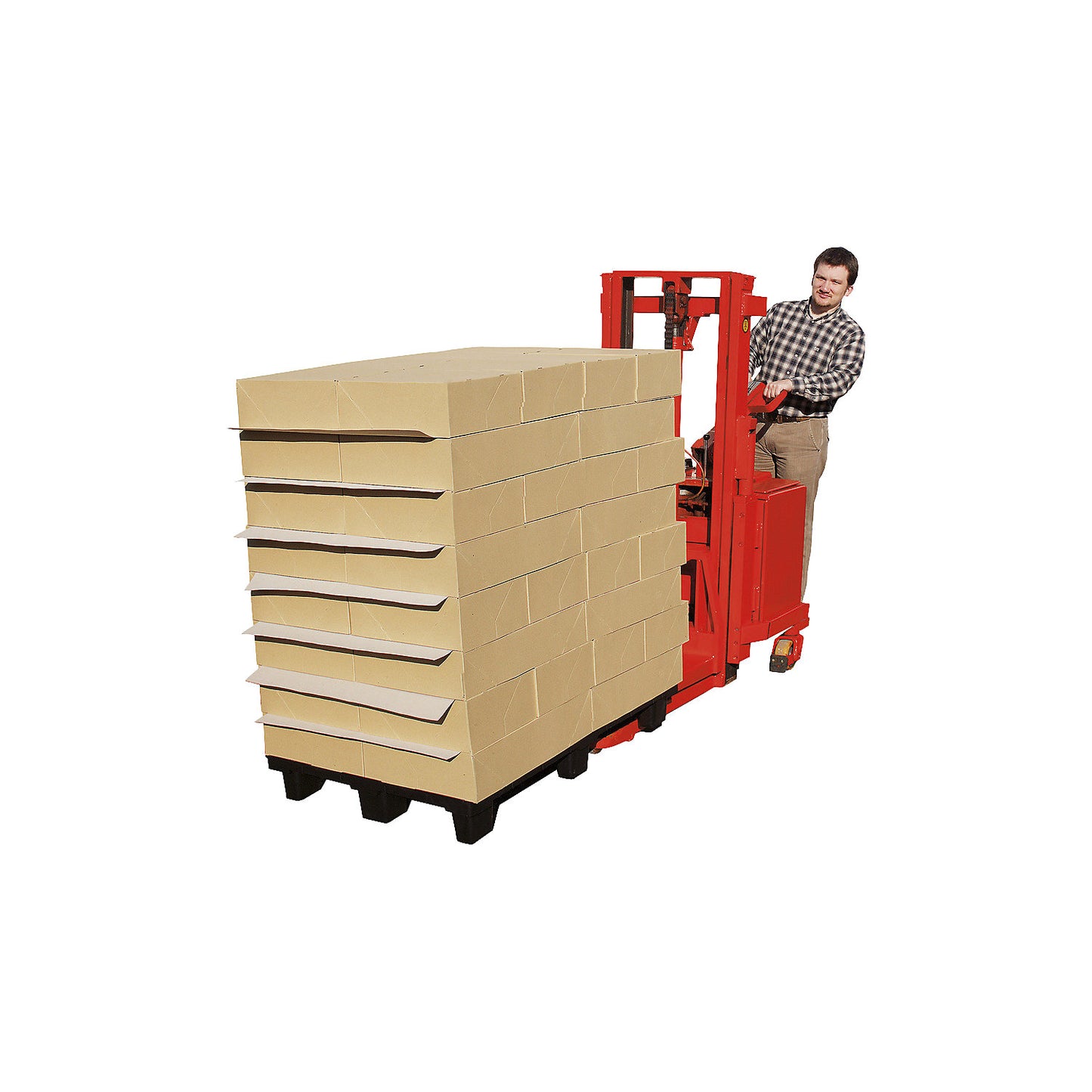 Non-slip paper, for pallet securing, LxW 1140 x 740 mm, 65 g/m², pack of 50.