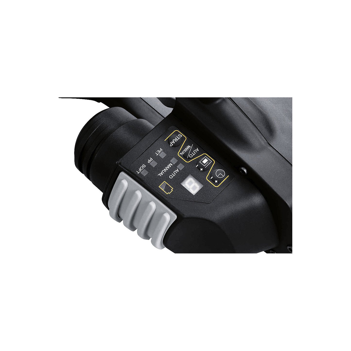 Sealing/tensioning tool, PET and PP, for strap width 12 - 16 mm.