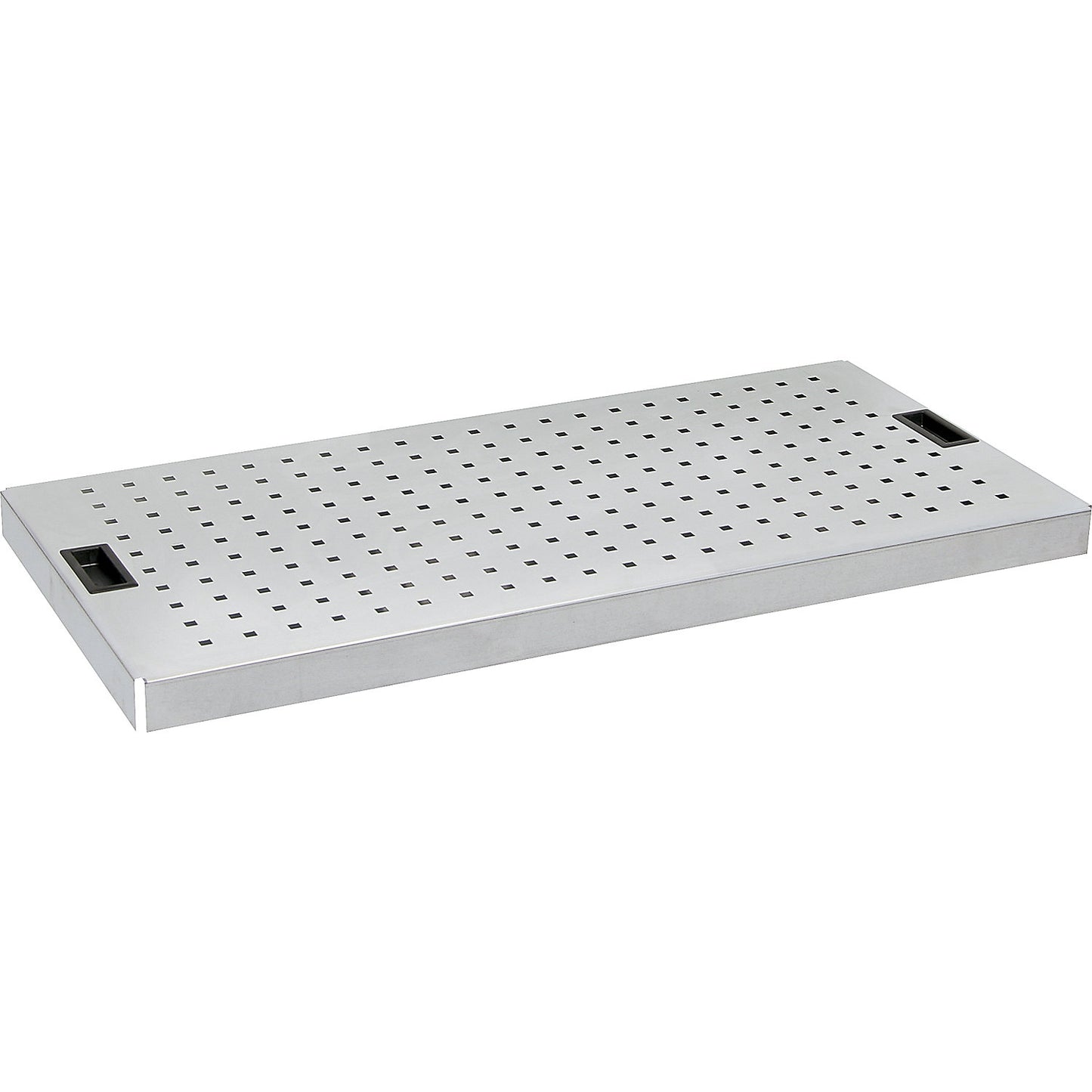 Perforated metal cover, WxD 1000 x 500 mm, for environmental cupboard.
