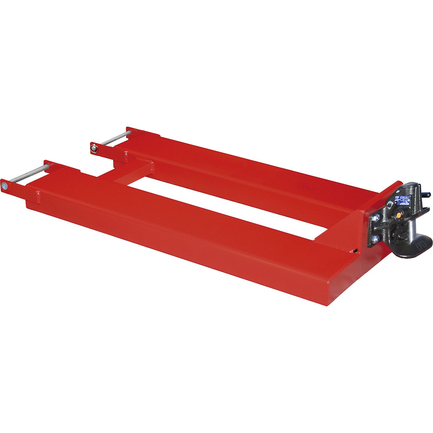 Shunting aid, with automatic towing connection (bolt Ø 25 mm), red.