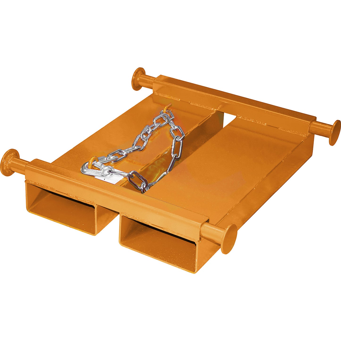 Beam for big bags, max. load 1000 kg, yellow orange RAL 2000.