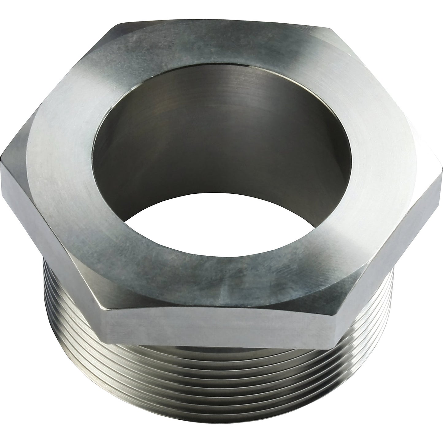Drum screw connection, stainless steel, for pump unit Ø 41 mm, thread G 2''.