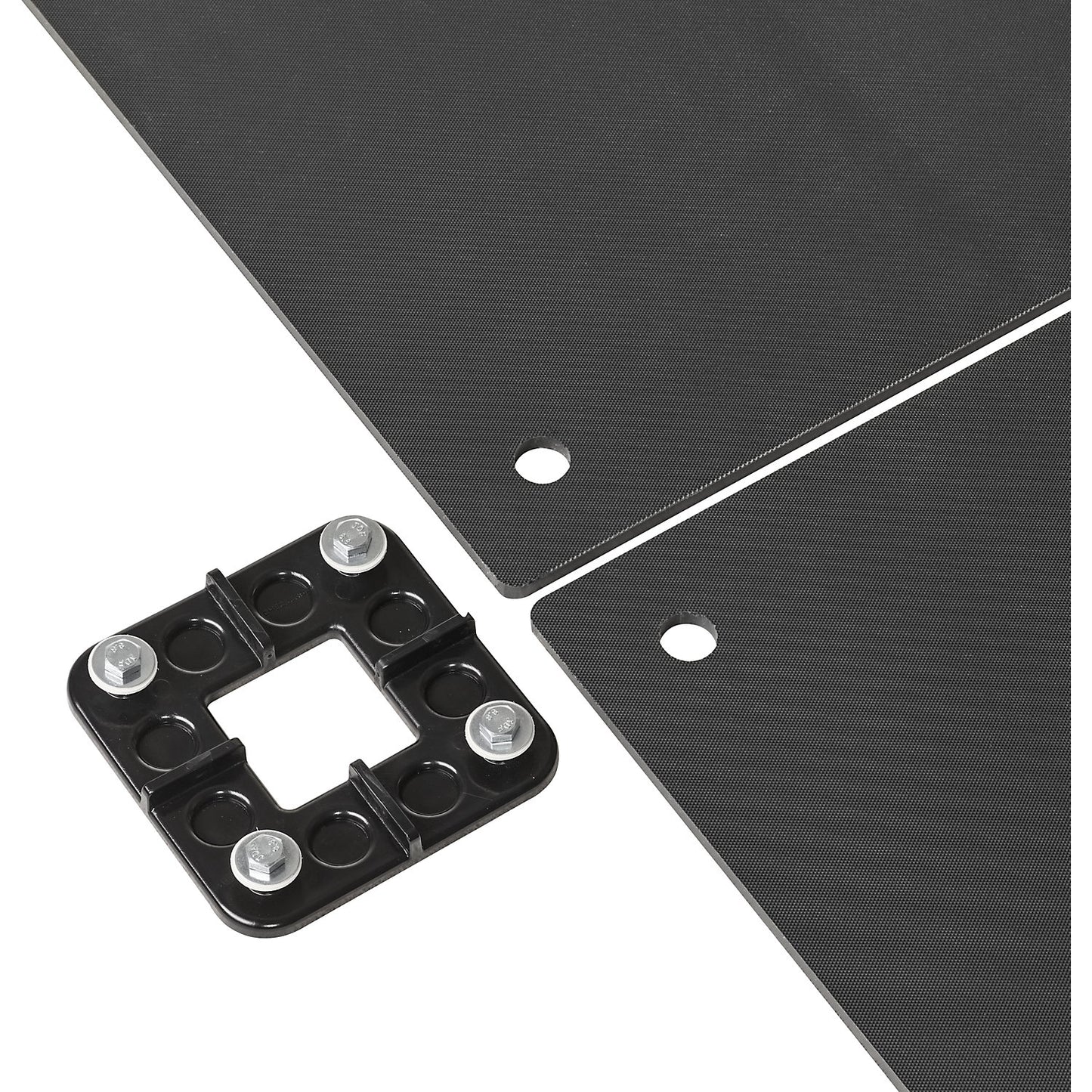 Screw connector for floor protection matting, for 4 mats, LxW 180 x 180 mm.