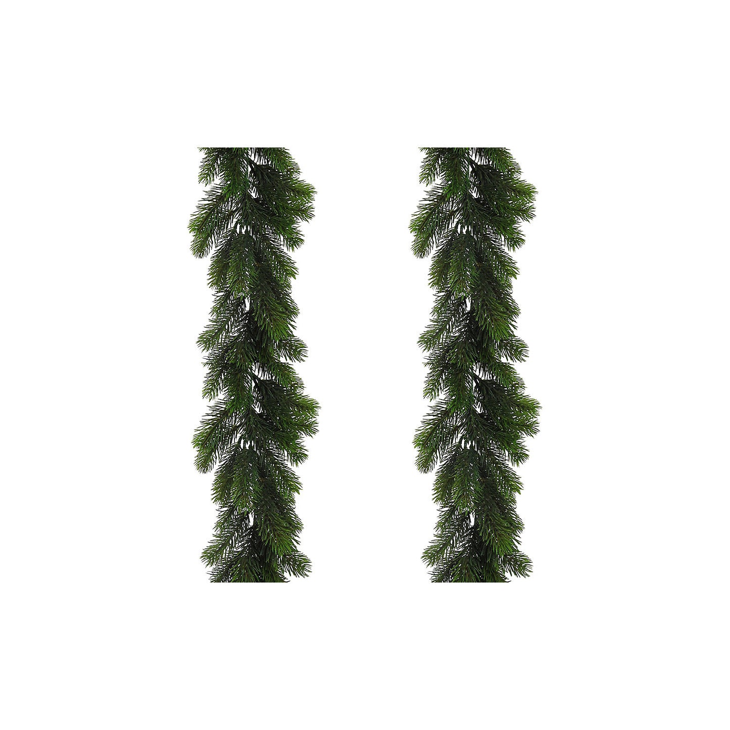 Fir garlands, 2 items, 168 tips, height 180 cm.