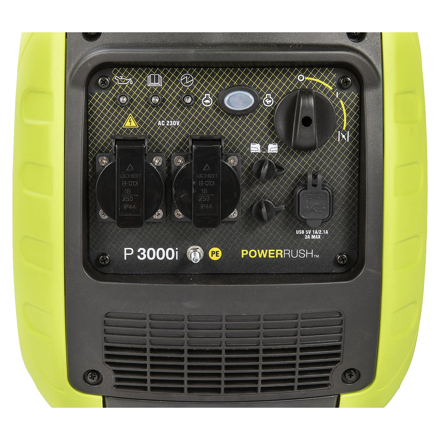 Inverter power generator, P 3000i, petrol, 230 V, max. output 2500 W, 2.3 kW.