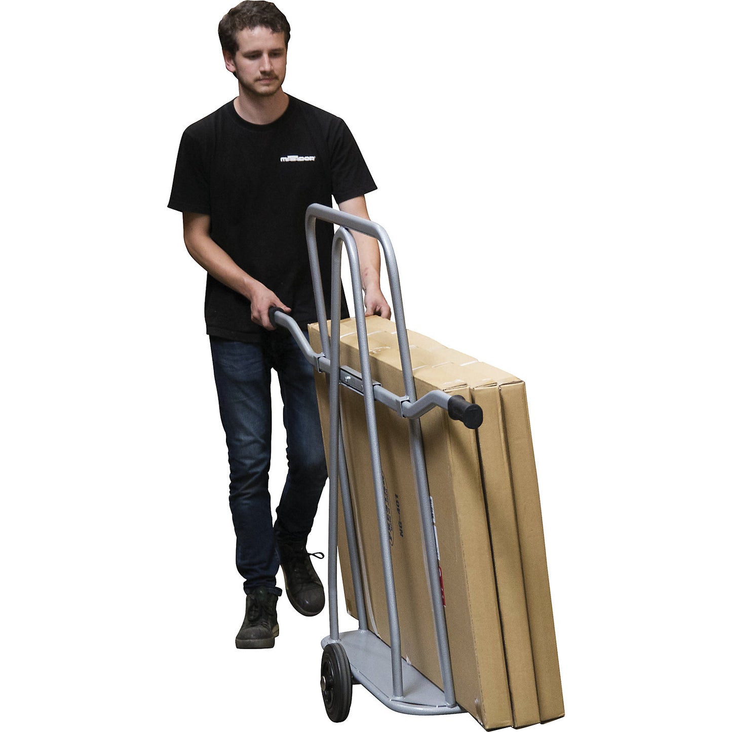 Panel trolley, platform LxW 820 x 378 mm, max. load 350 kg.