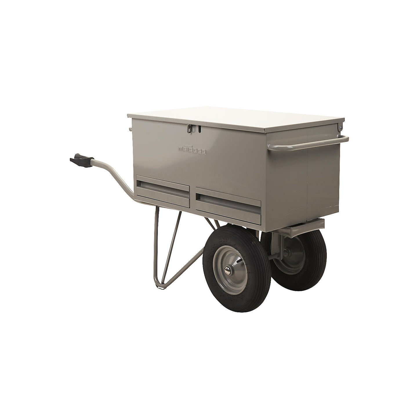 Tool truck, with 2 drawers, 4-ply pneumatic tyres.