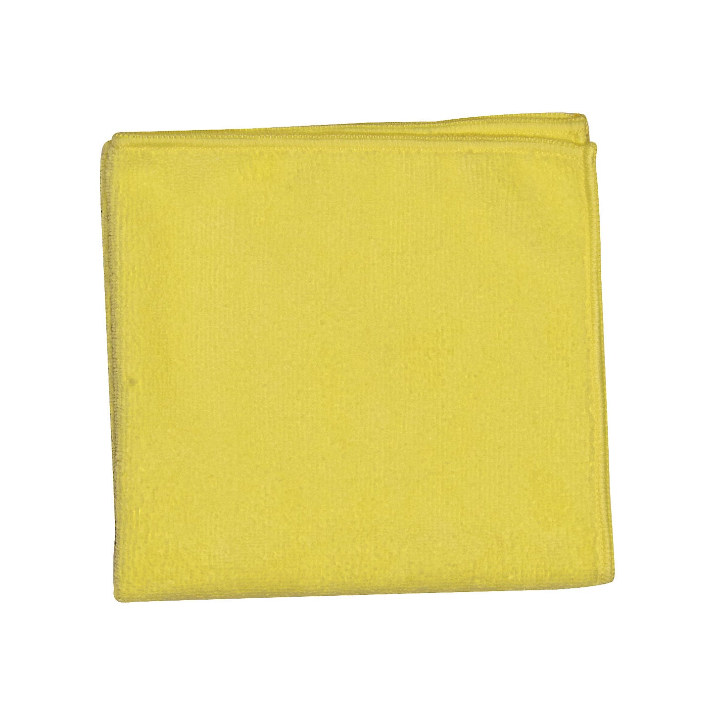 Rainbow Pro microfibre cloth, pack of 5, yellow.