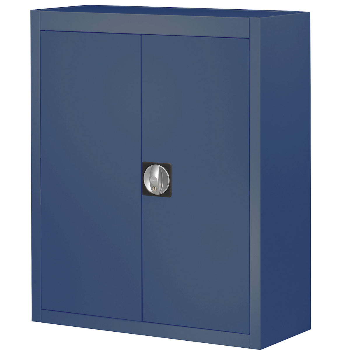Storage cupboard, without open fronted storage bins, HxWxD 820 x 680 x 280 mm, single colour, blue.