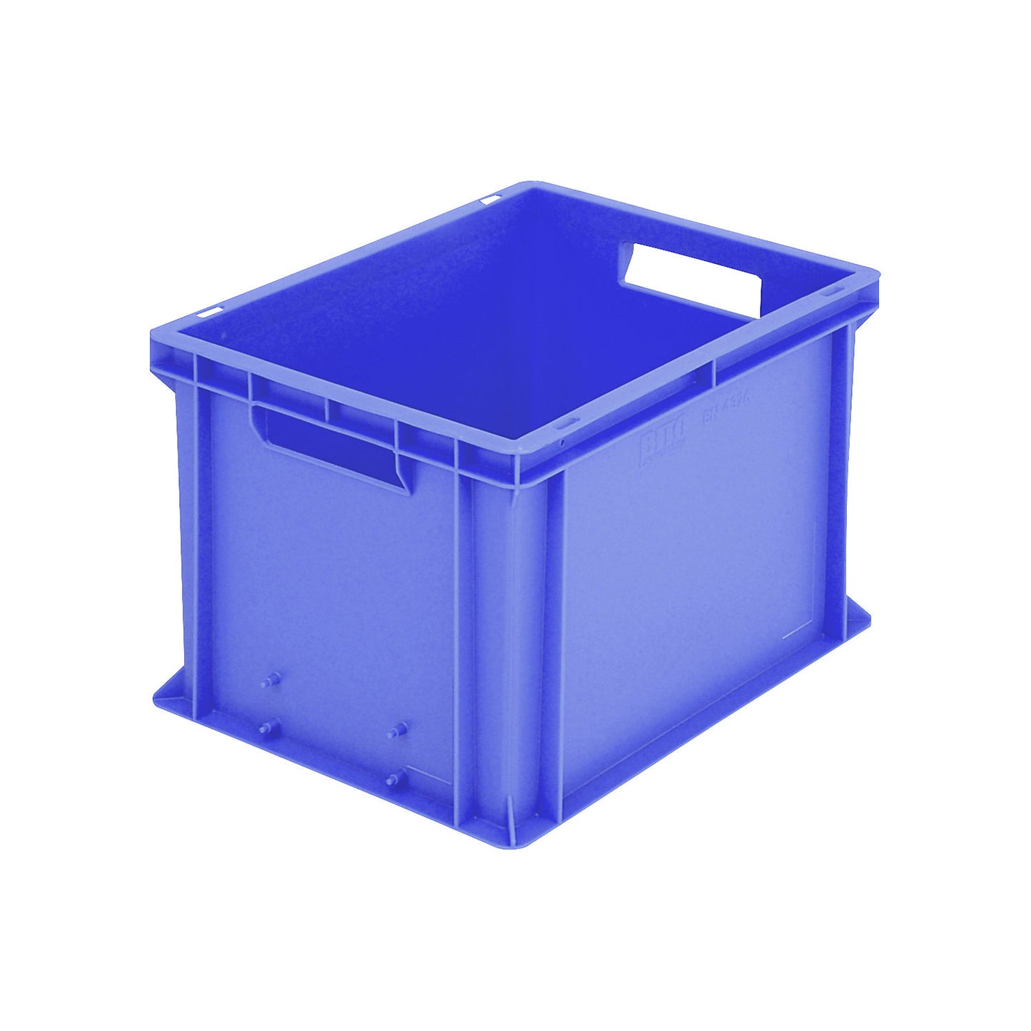 BN Euro stacking container, solid walls and base, LxWxH 400 x 300 x 265 mm.