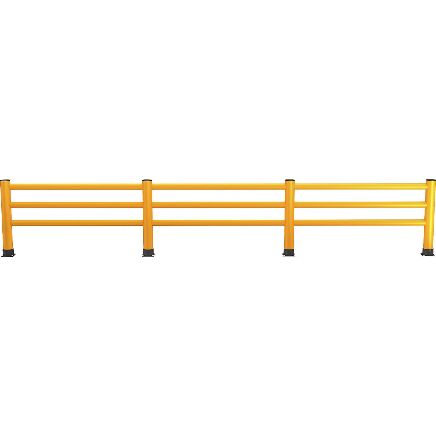 Handrail, with 3 crossbars, length 6 m.