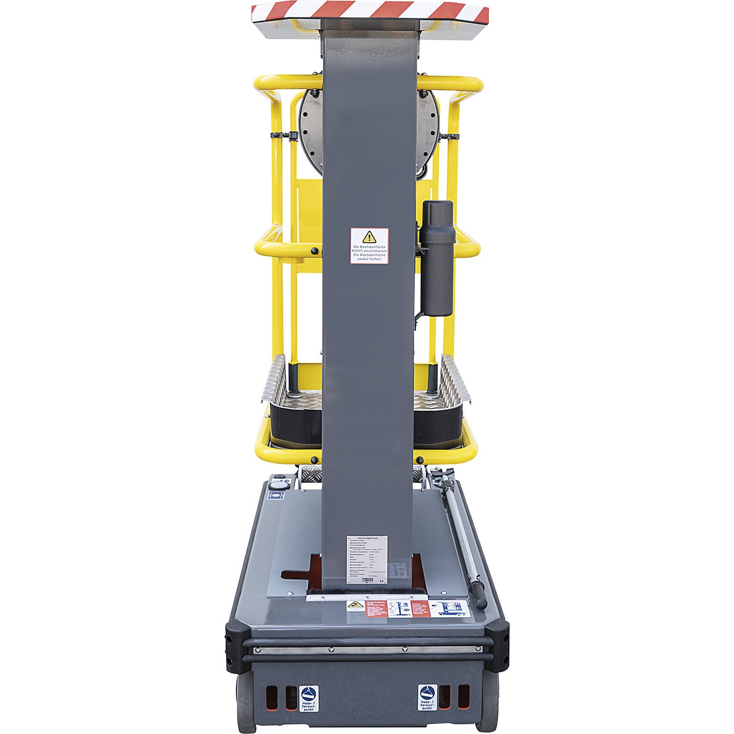 FlexxLift personnel lift, manual lift, working height 4.2 m.