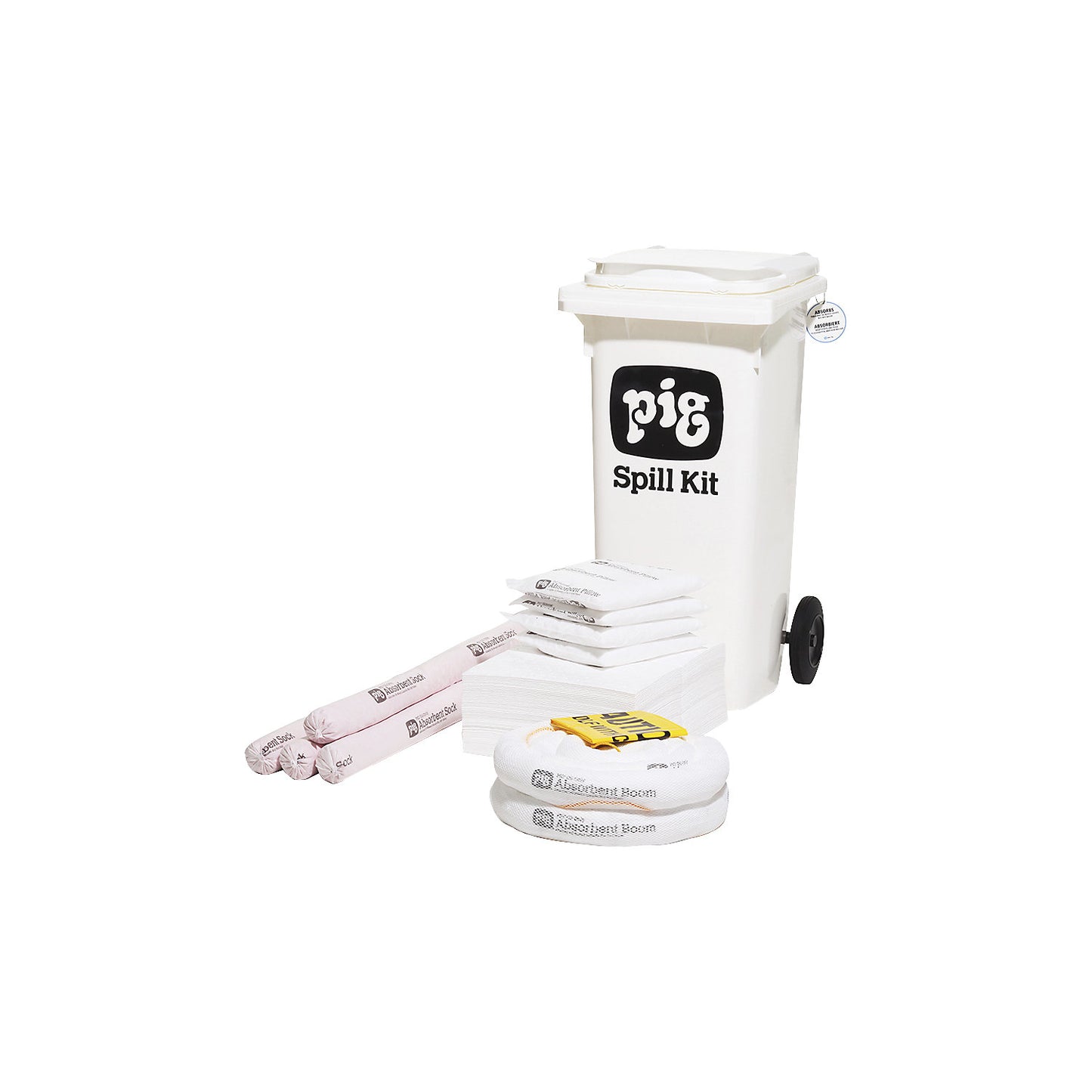 Mobile emergency kit, small, oil version, absorbs 79.6 l.