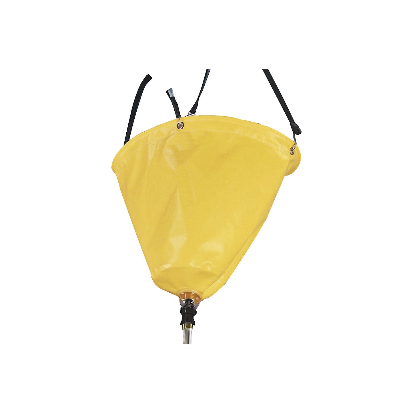 Leak diverter for pipes, WxH 460 x 460 mm, yellow.