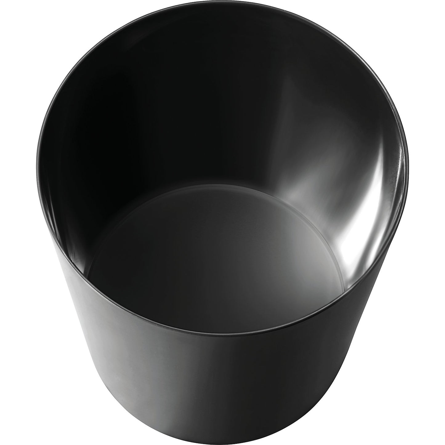 Safety paper bin, capacity 20 l, Ø 280 mm, black.