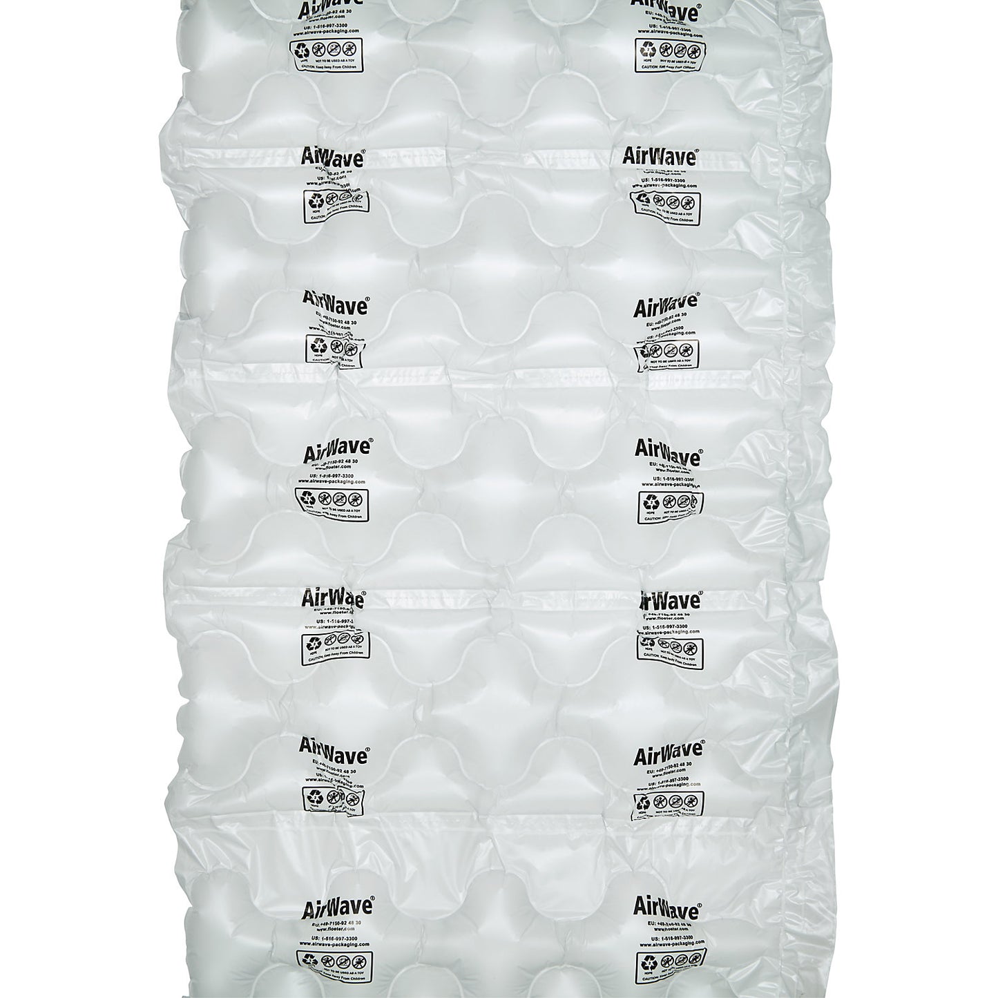 AirWave® air cushion film, PE film, length 450 m, WxH 420 x 150 mm.