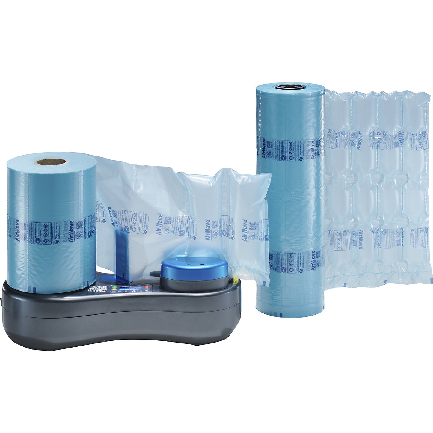 AirWave® air cushion film, 100% recycled film, roll length 550 m, pack of 2.