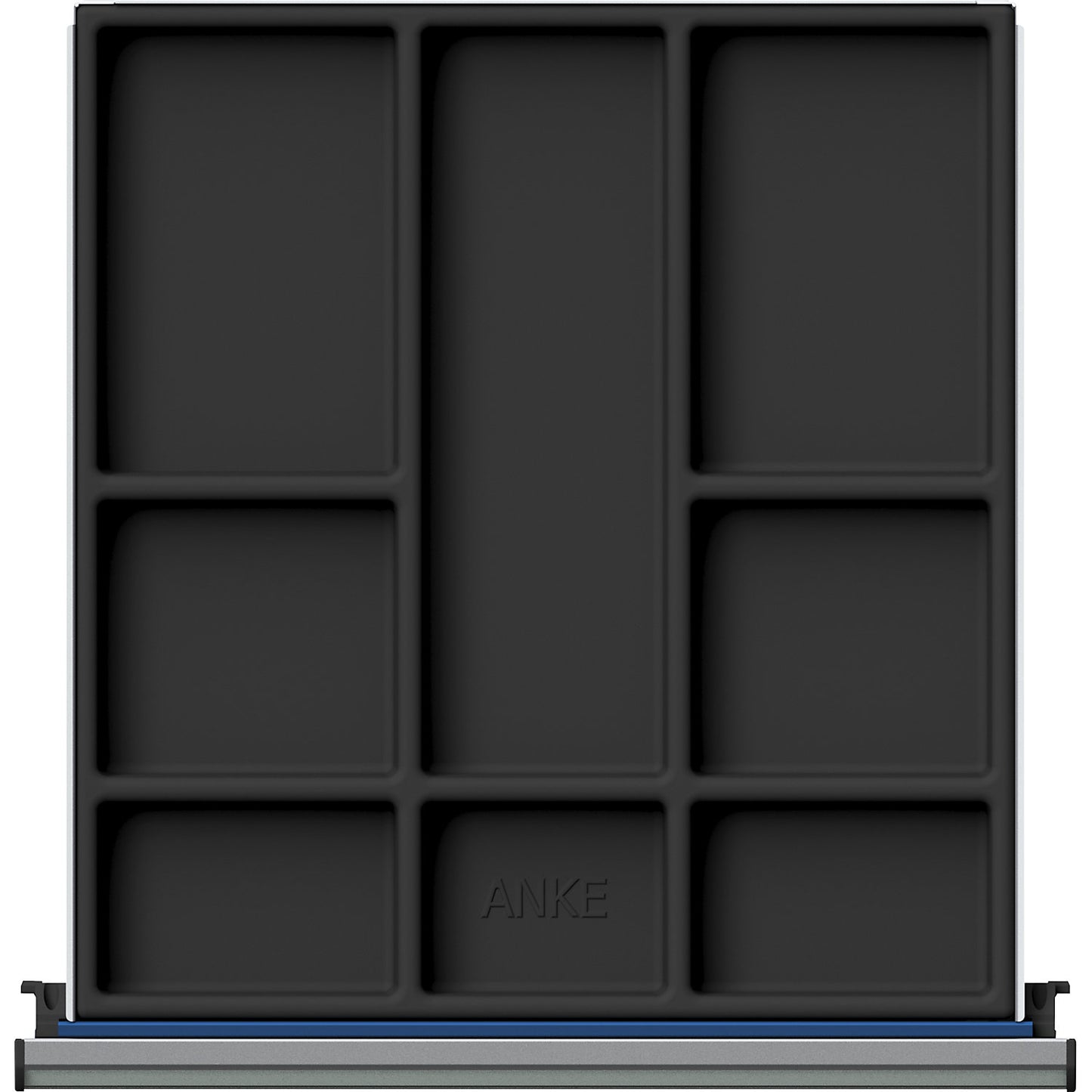 Drawer divider, for workbench, plastic, height 50 mm, 1 set.