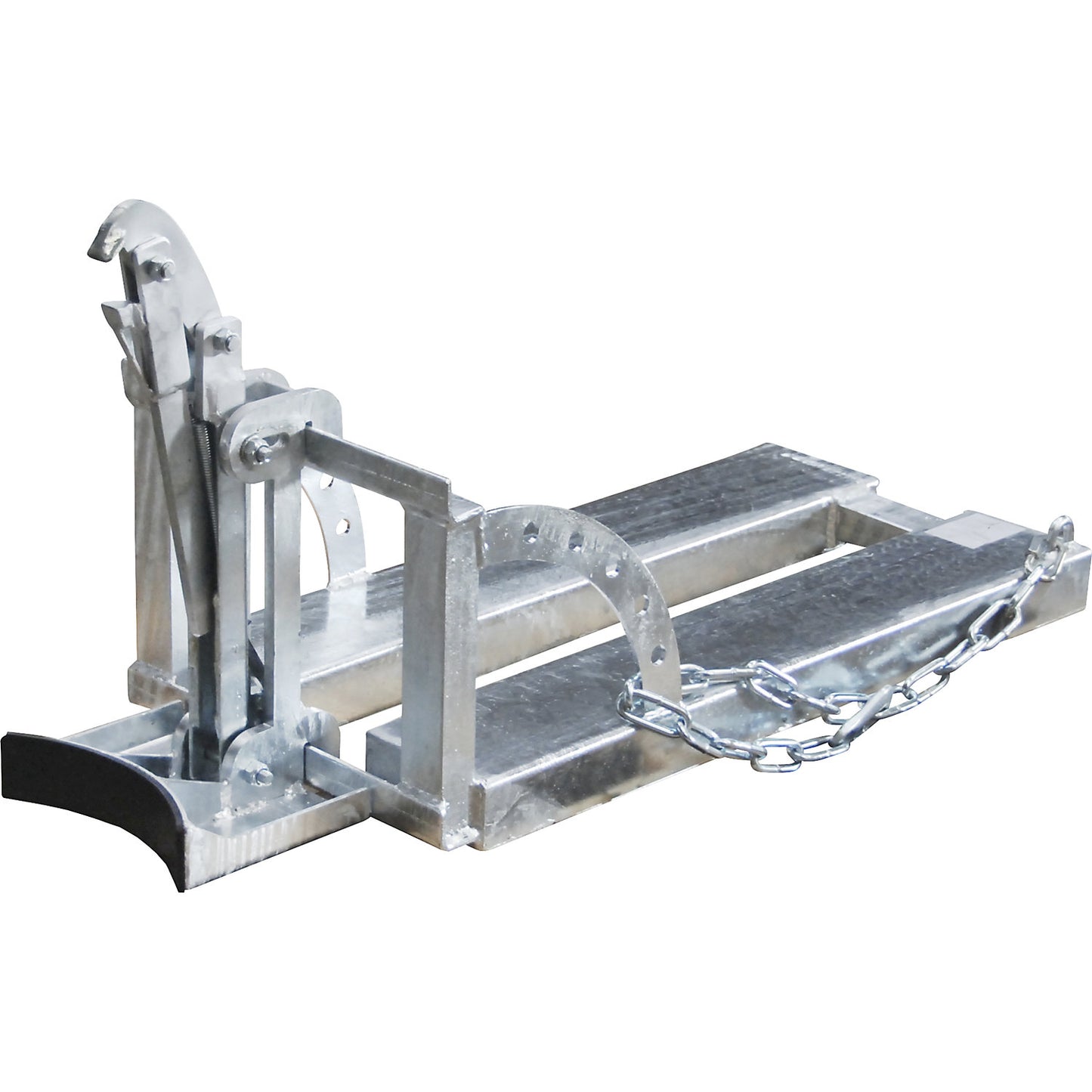 Drum lifter, for 1 x 60 l bung drum, zinc plated.